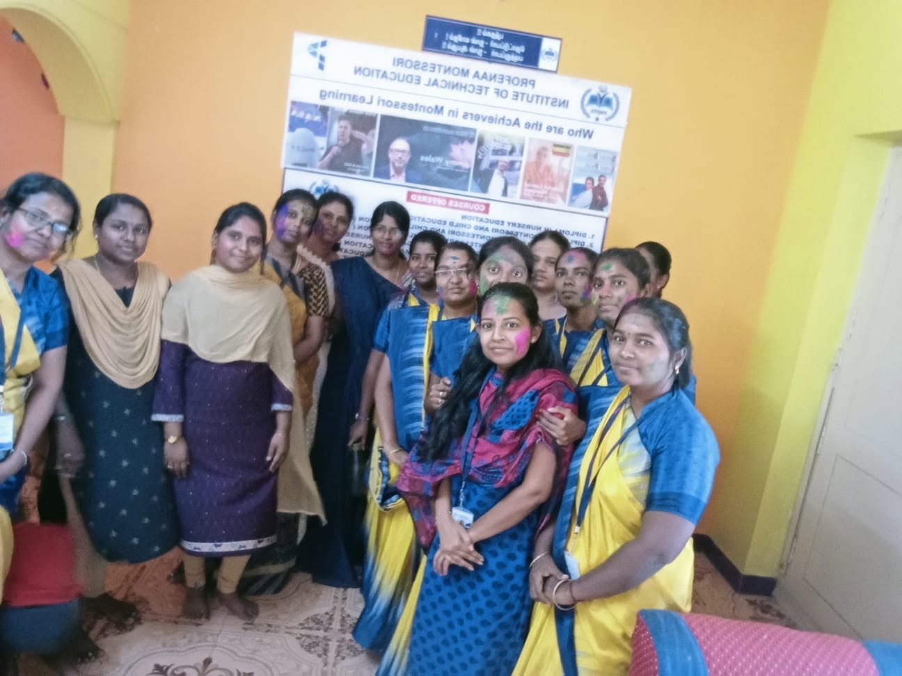 Students learning Montessori methods at Profenaa Coimbatore