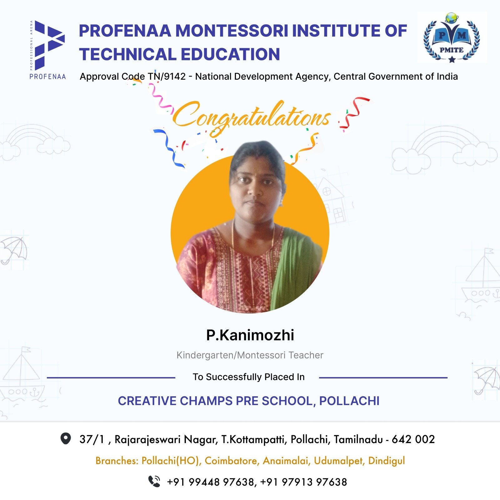 Best Montessori Course with Placement Support